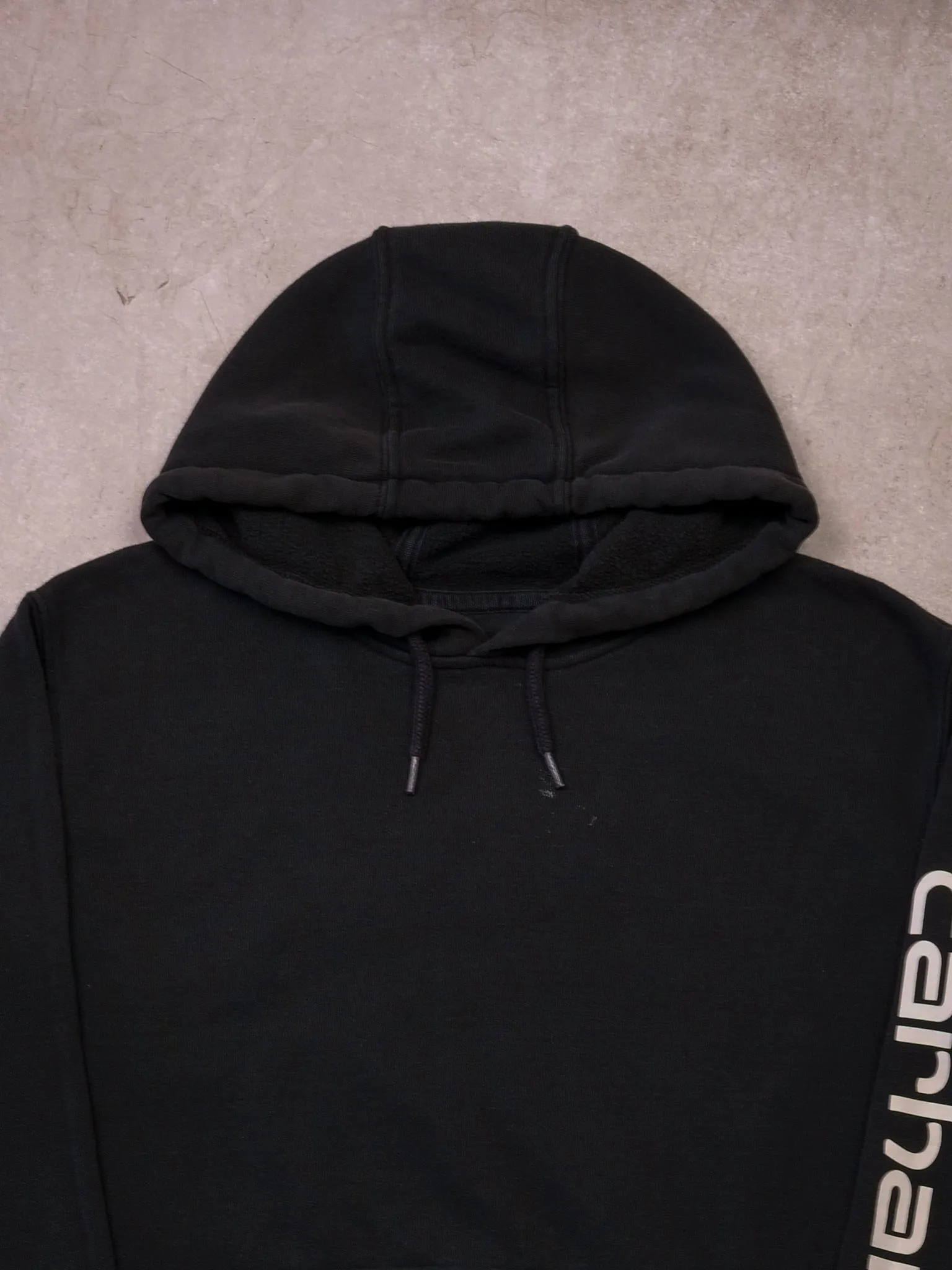 Vintage Black Carhartt Original Fit Essential Hoodie (M) sold by Rebalance Vintage product image thumbnail 2