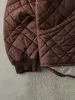 Vintage 90s Brown Nylon Liner Jacket (S) sold by Rebalance Vintage