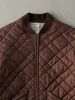 Vintage 90s Brown Nylon Liner Jacket (S) sold by Rebalance Vintage