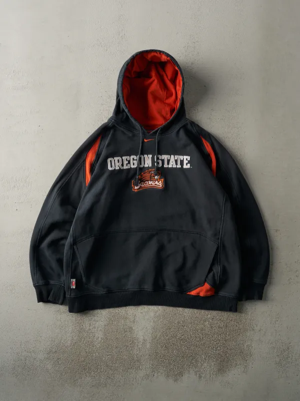 Vintage Y2K Black Nike Swoosh Oregon State Beavers Hoodie (L/XL) sold by Rebalance Vintage