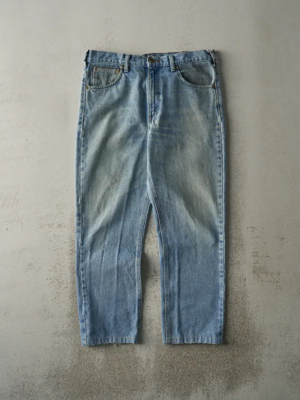 Vintage 90s Light Wash Carhartt Traditional Fit Jeans (34x28.5) sold by Rebalance Vintage