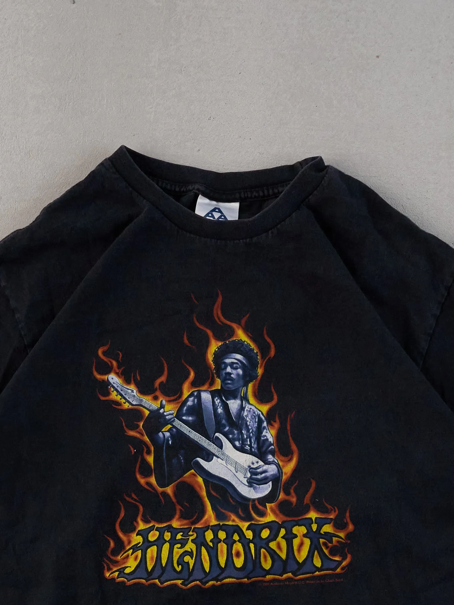 Vintage 04' Black Jimmy Hendricks Graphic Tee (M) sold by Rebalance Vintage product image thumbnail 2