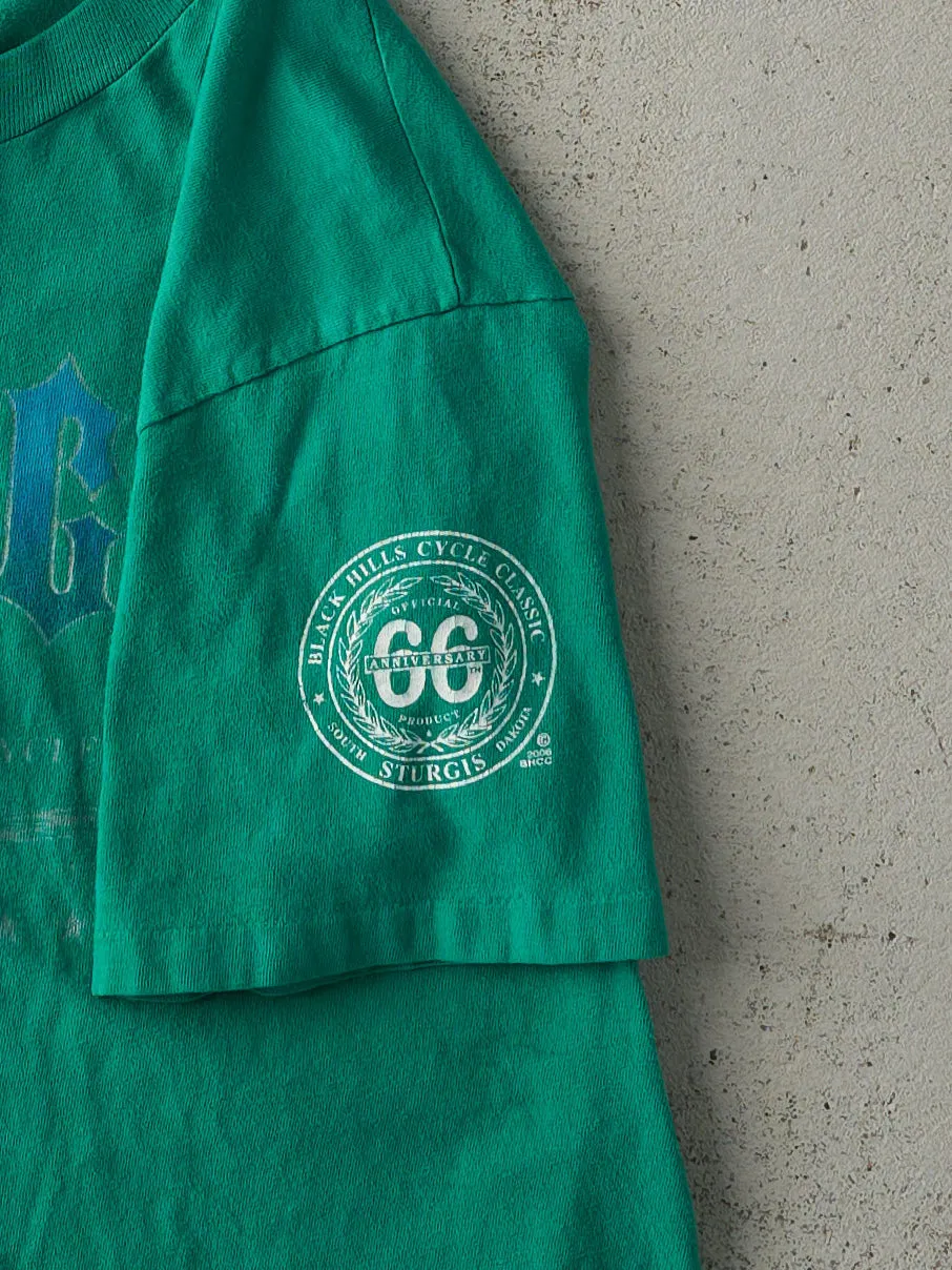 Vintage 06' Faded Green Sturgis Black Hills Single Stitch Tee (S) sold by Rebalance Vintage product image thumbnail 5