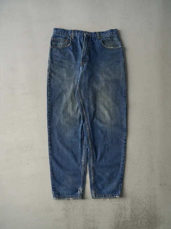 Vintage 90s Dark Wash Levi's 560 Loose Fit Jeans (33x31) sold by Rebalance Vintage