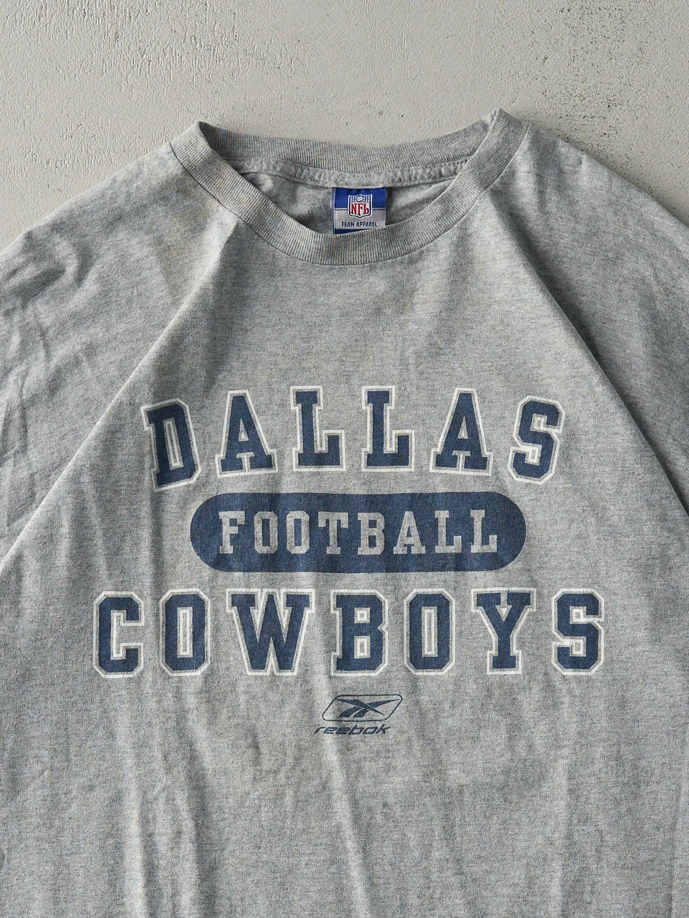 Vintage Y2K Grey Dallas Cowboys Tee (XL/XXL) sold by Rebalance Vintage product image thumbnail 2