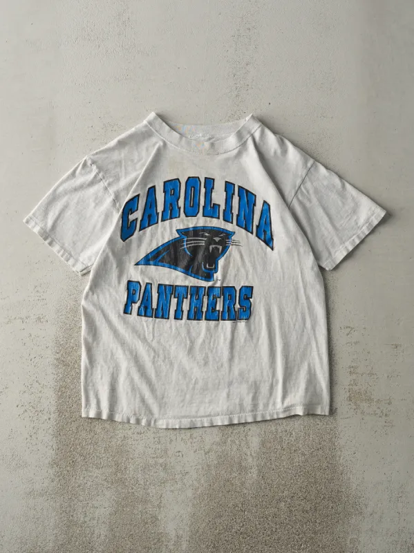 Vintage 93' Heather Grey Carolina Panthers Tee (M) sold by Rebalance Vintage
