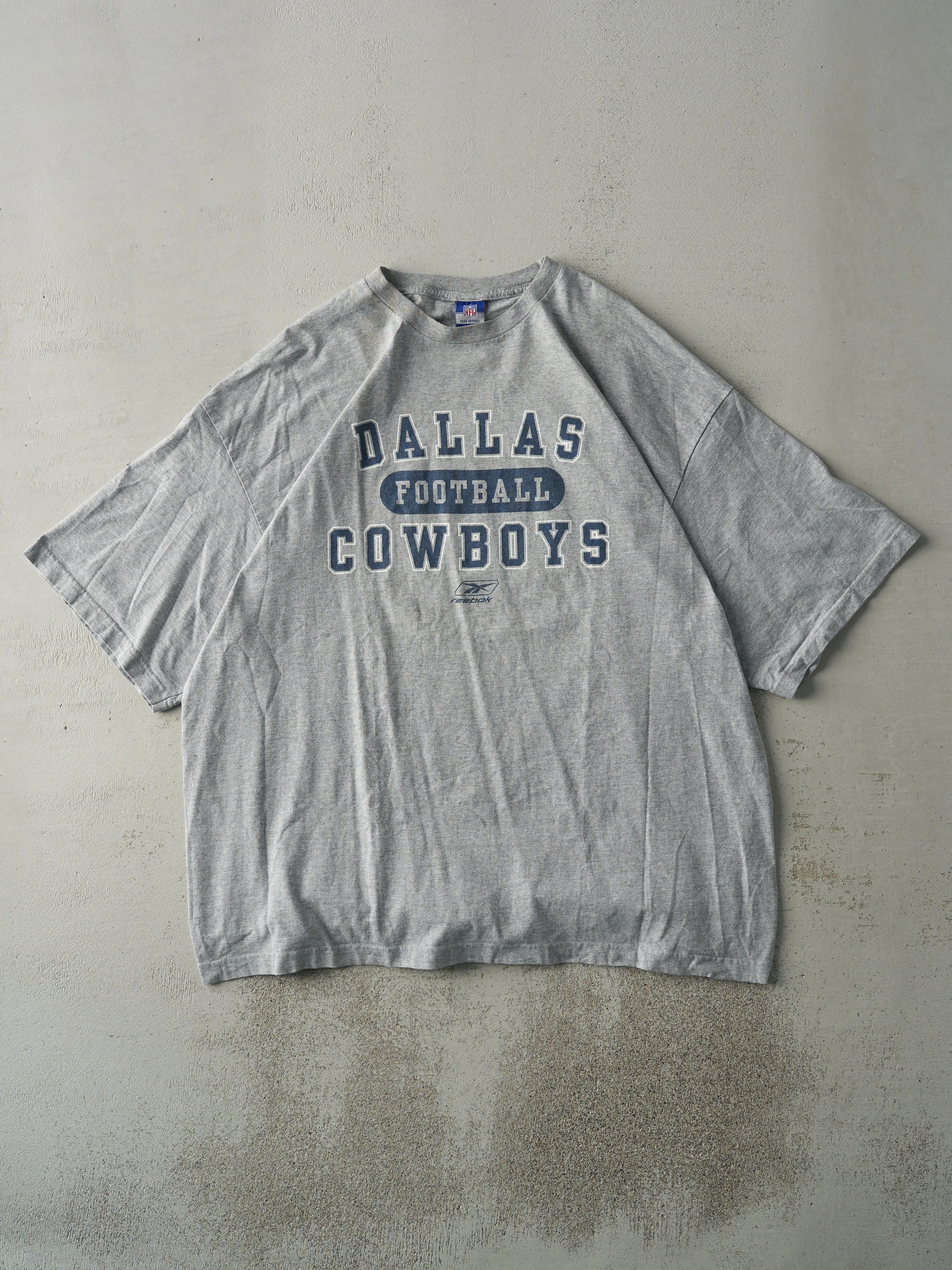 Vintage Y2K Grey Dallas Cowboys Tee (XL/XXL) sold by Rebalance Vintage