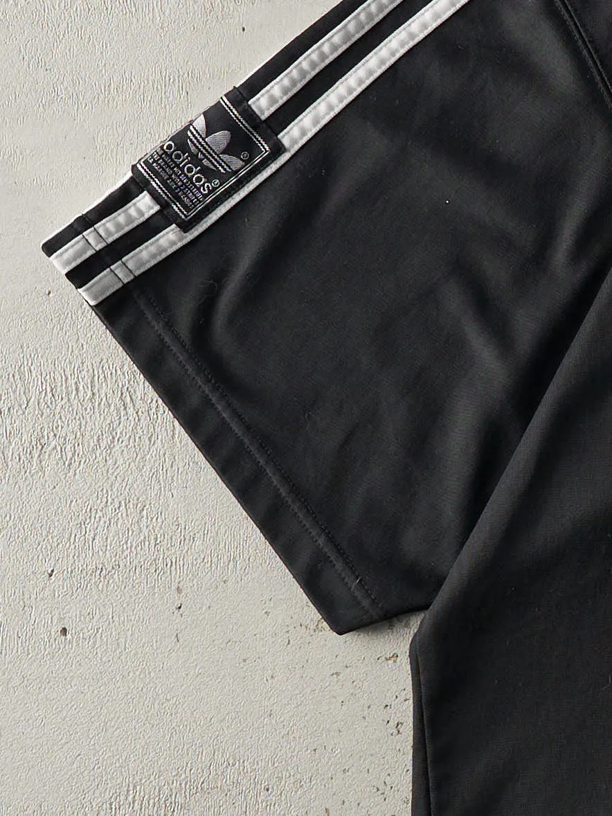 Vintage Y2K Black Embroidered Adidas Soccer Jersey (L) sold by Rebalance Vintage product image thumbnail 3