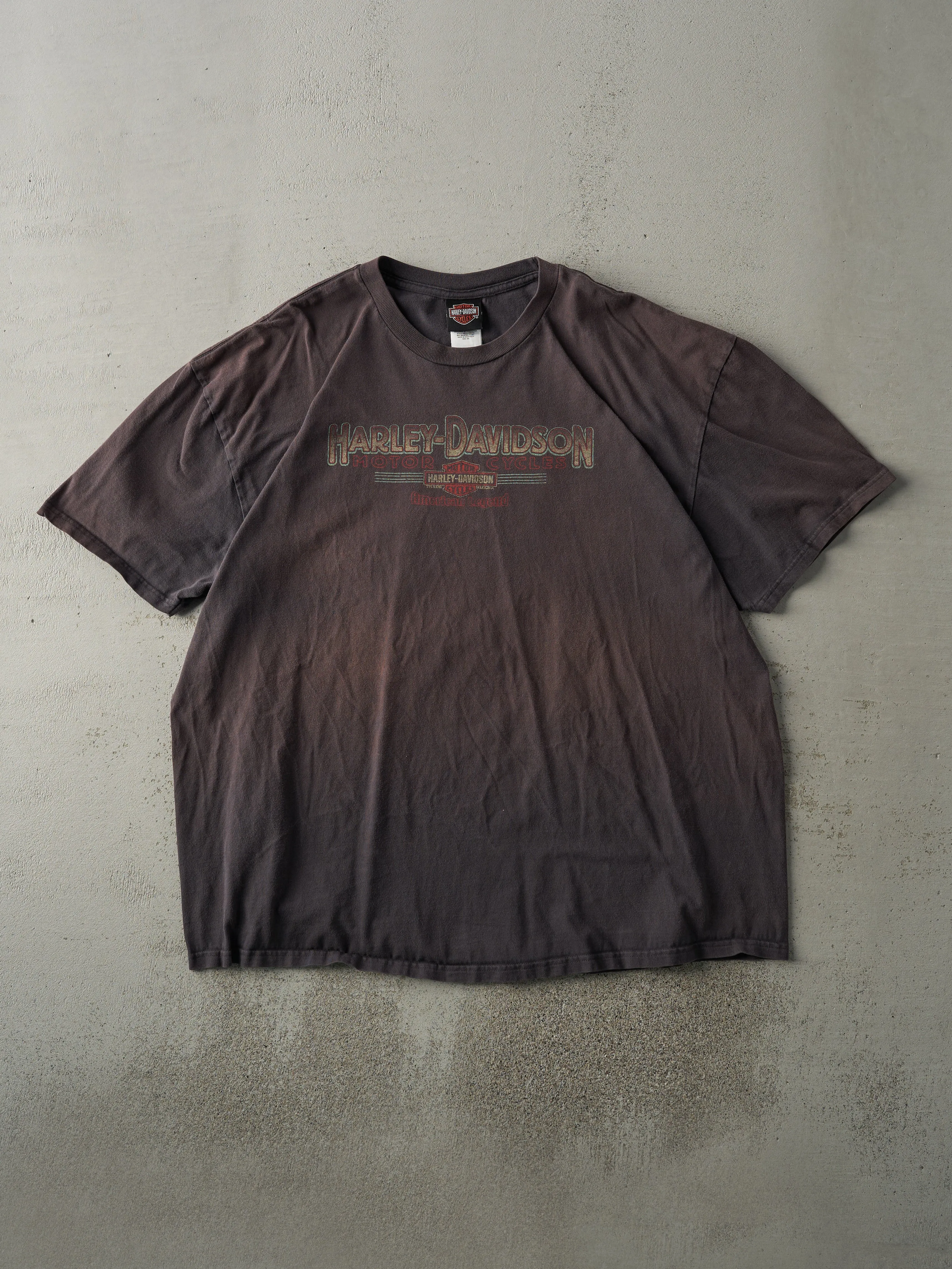 Vintage 04' Faded Grey San Antonio TX Harley Davidson Tee (XL/XXL) sold by Rebalance Vintage