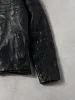 Vintage 90s Black Leather Biker Jacket (M) sold by Rebalance Vintage