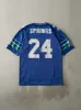 Vintage 90s Blue Seattle Seahawks #24 Shawn Springs Jersey (M/L) sold by Rebalance Vintage