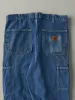 Vintage Y2K Mid Wash Carhartt Dungaree Fit Workwear Jeans (33x30) sold by Rebalance Vintage