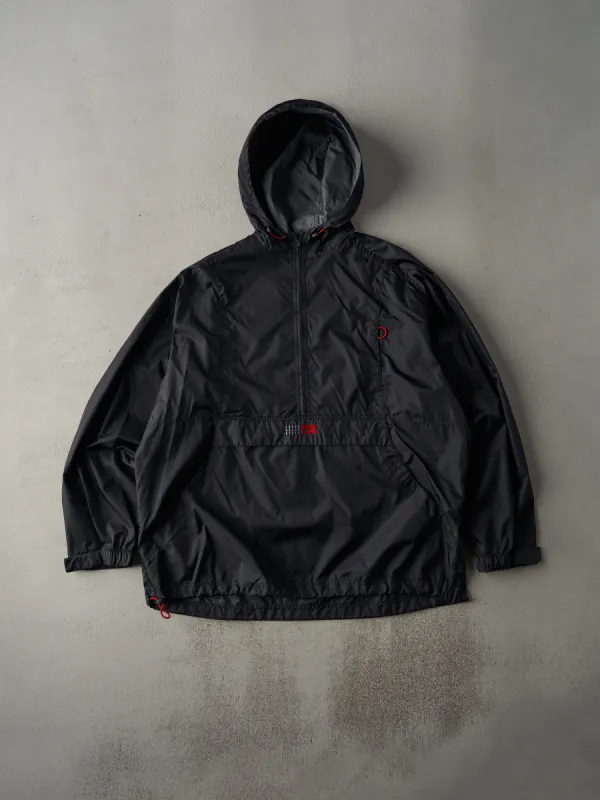 Vintage Y2K Black Nike Hooded Windbreaker Jacket (XL) sold by Rebalance Vintage
