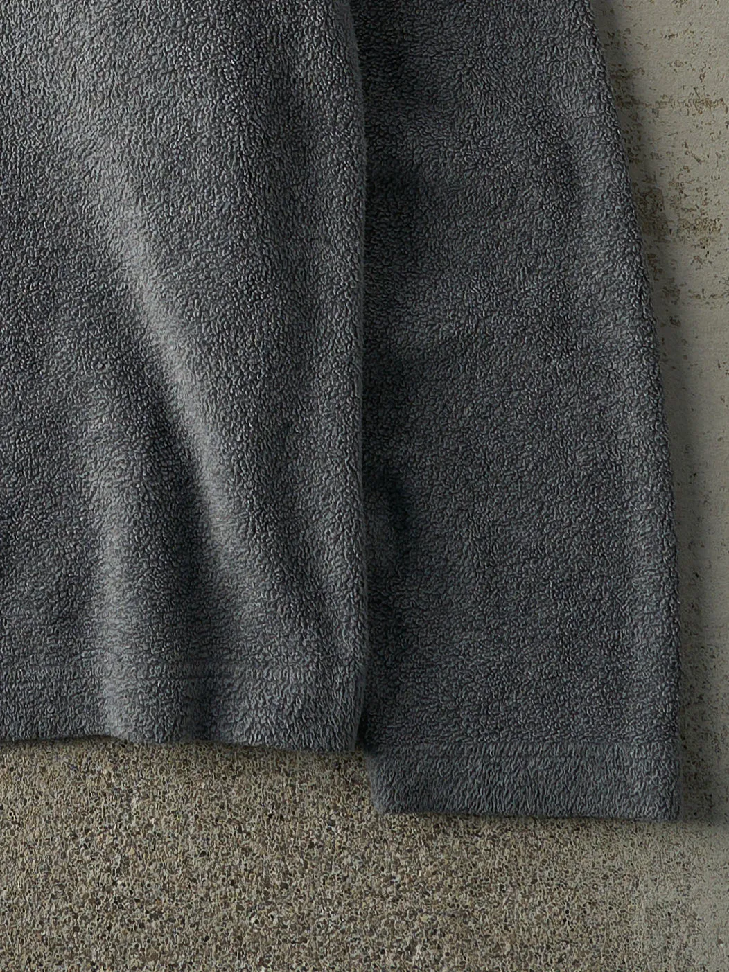 Vintage Y2K Grey Gap V-Neck Fleece Pullover (L) sold by Rebalance Vintage product image thumbnail 3
