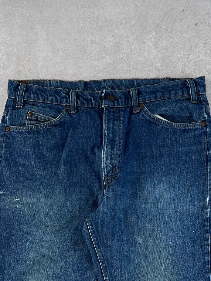 Vintage 70s Blue Levi's Denim Jeans (36x34) sold by Rebalance Vintage product image thumbnail 3