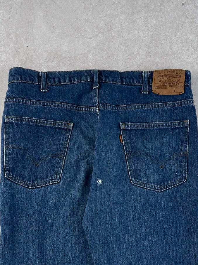 Vintage 70s Blue Levi's Denim Jeans (36x34) sold by Rebalance Vintage product image thumbnail 4