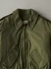 Vintage 80s Army Green Alpha Industries Flight Bomber Jacket (S/M) sold by Rebalance Vintage