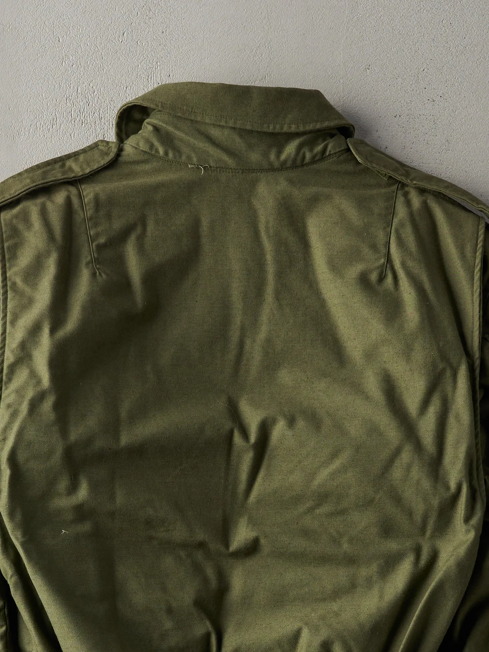 Vintage 80s Army Green Alpha Industries Flight Bomber Jacket (S/M) sold by Rebalance Vintage product image thumbnail 4