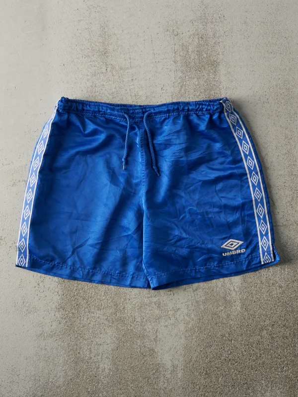 Vintage 90s Royal Blue Umbro Track Shorts (35x5.5) sold by Rebalance Vintage