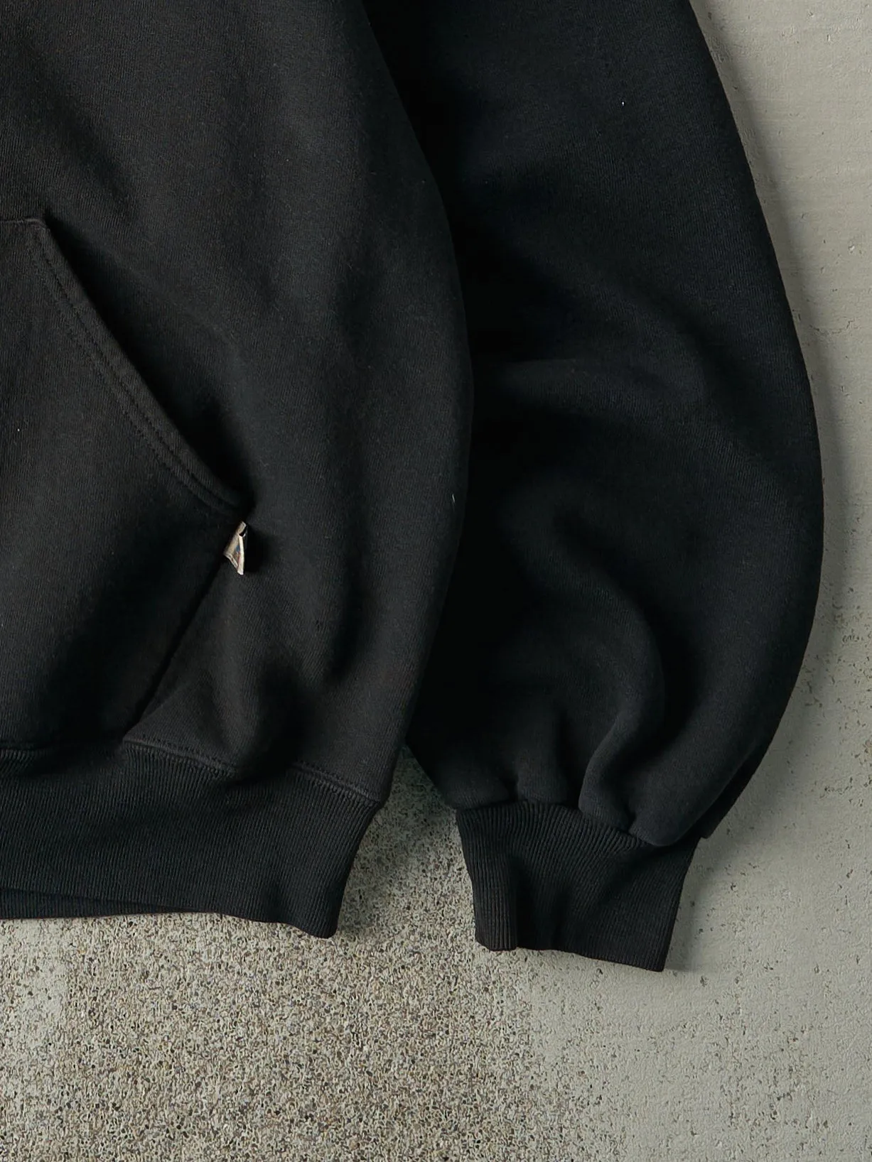 Vintage 90s Black Russell Athletic Raiders Hoodie (L) sold by Rebalance Vintage product image thumbnail 3