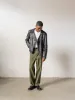 Vintage 70s Black Glen Laine by Bainton Leather Jacket (S/M) sold by Rebalance Vintage