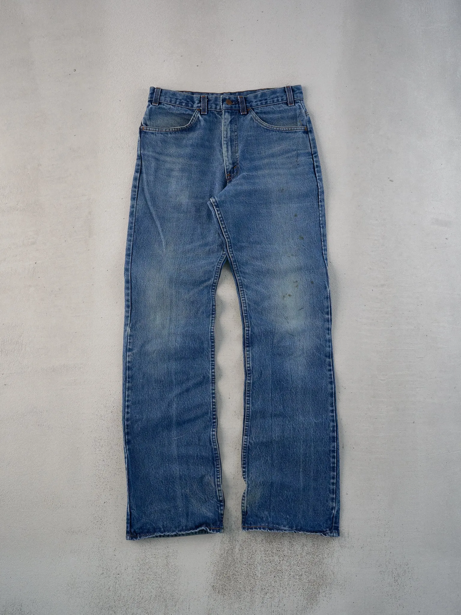 Vintage 70s Dark Blue Levi's 506 Denim Jeans (31x34) sold by Rebalance Vintage
