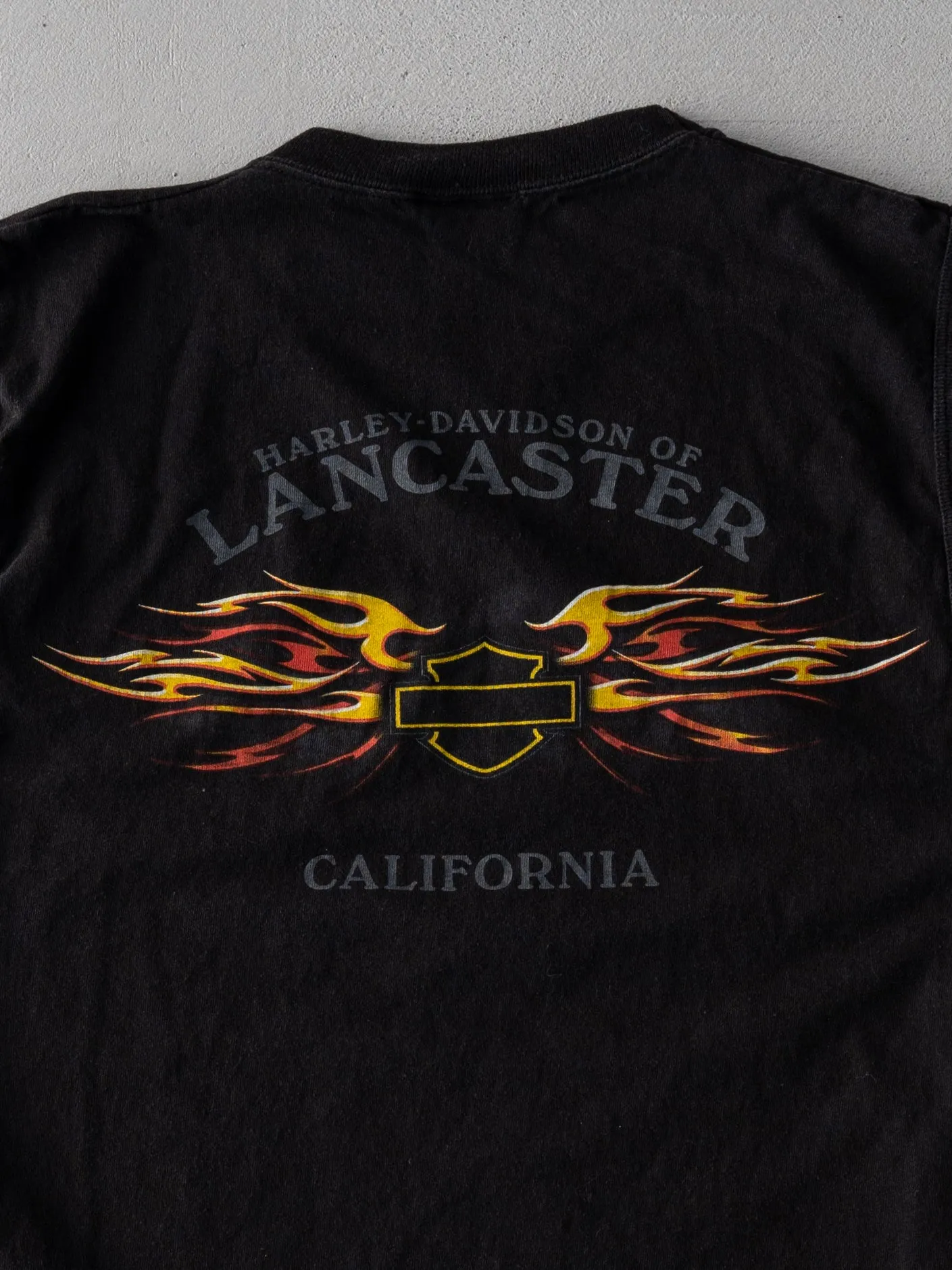 Vintage 2004' Black Harley Davidson Lancaster California Tank (S) sold by Rebalance Vintage product image thumbnail 4