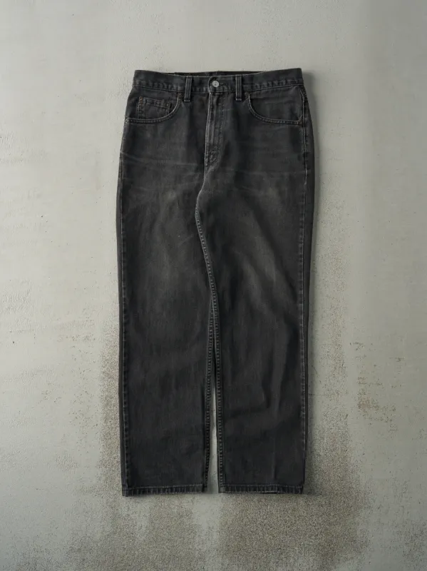 Vintage 90s Faded Black Levi's 516 Pants (32x29.5) sold by Rebalance Vintage