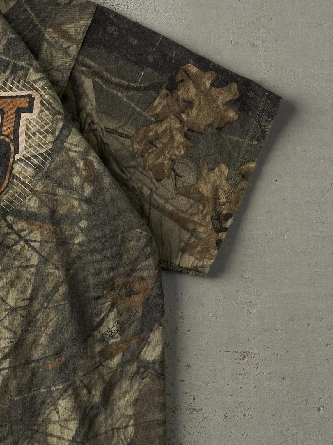 Vintage Y2K Camo Tony Stewart Nascar Racing x Realtree Tee (L) sold by Rebalance Vintage product image thumbnail 3