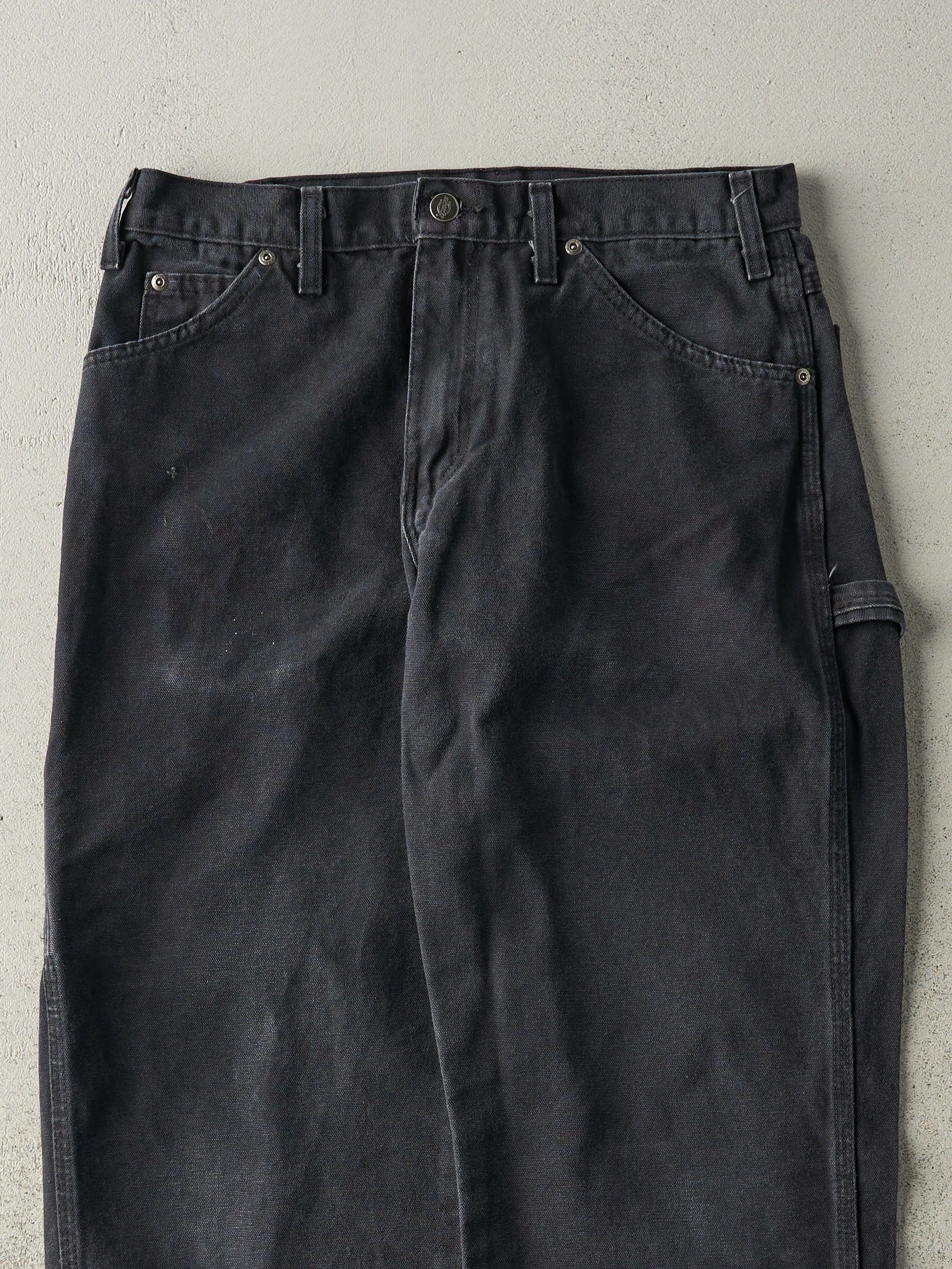 Vintage 90s Faded Black Dickies Carpenter Pants (30x32) sold by Rebalance Vintage product image thumbnail 3