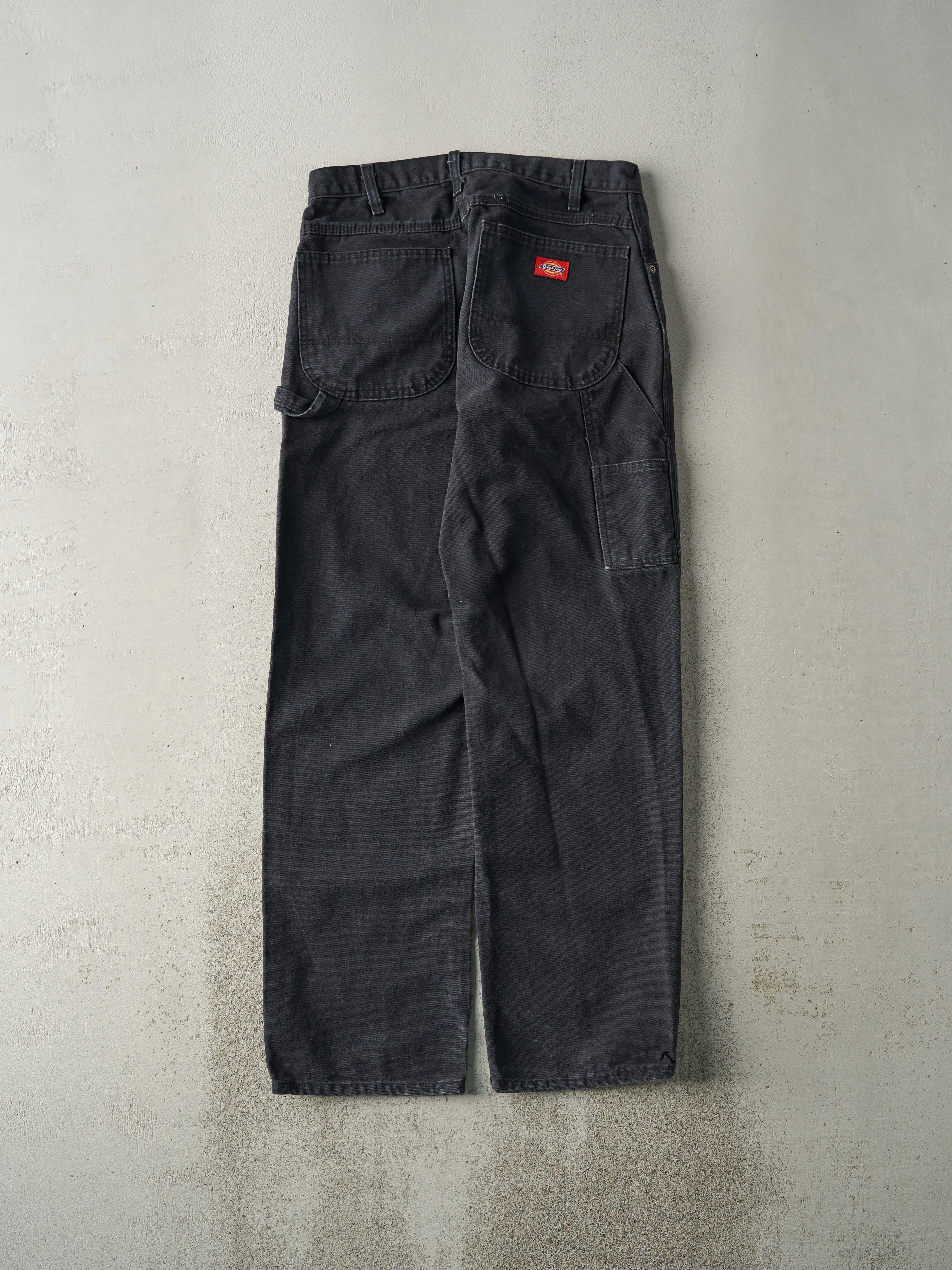 Vintage 90s Faded Black Dickies Carpenter Pants (30x32) sold by Rebalance Vintage product image thumbnail 2