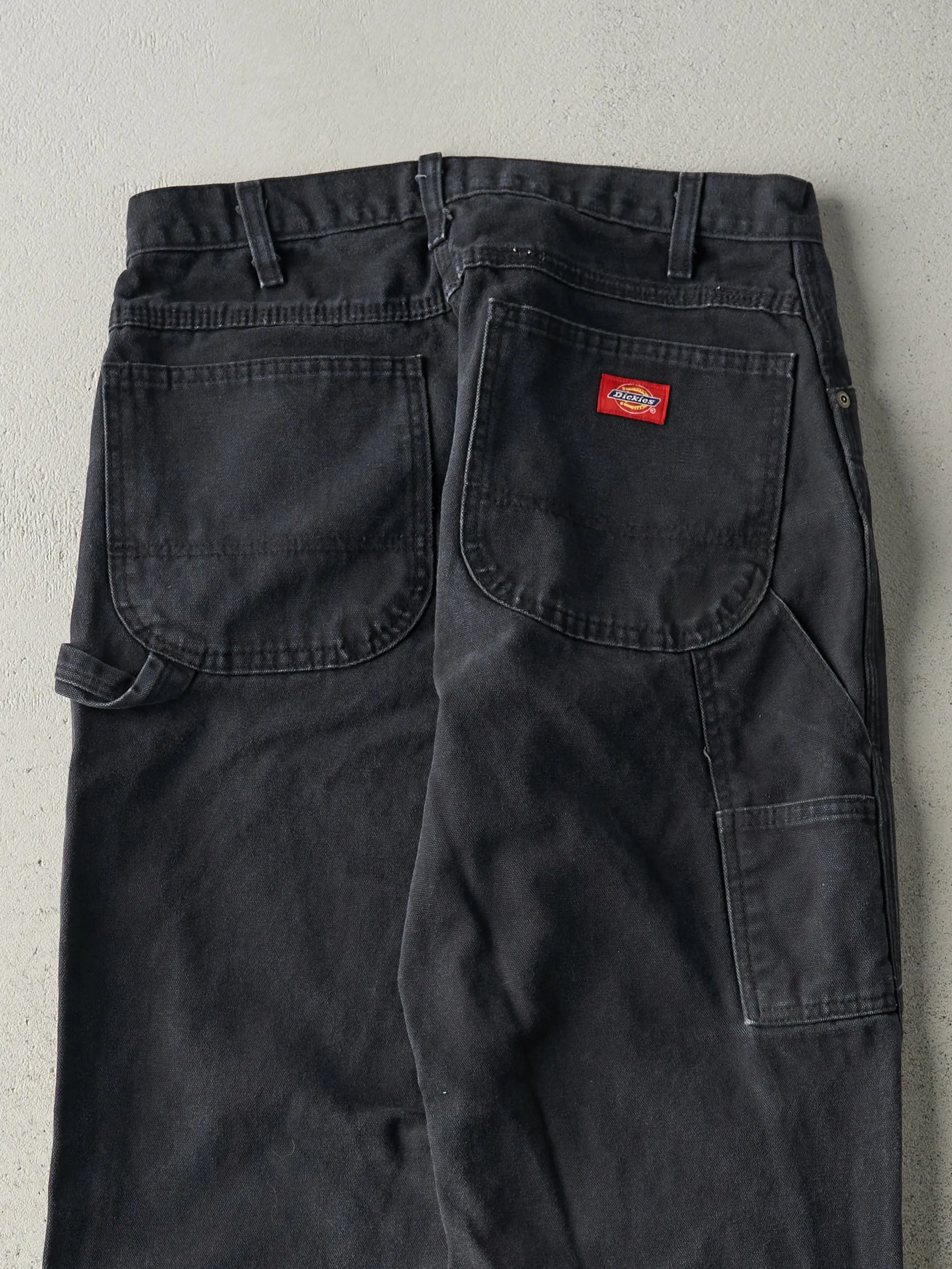 Vintage 90s Faded Black Dickies Carpenter Pants (30x32) sold by Rebalance Vintage product image thumbnail 4