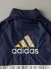 Vintage 90s Navy Striped Adidas Track Jacket (S/M) sold by Rebalance Vintage