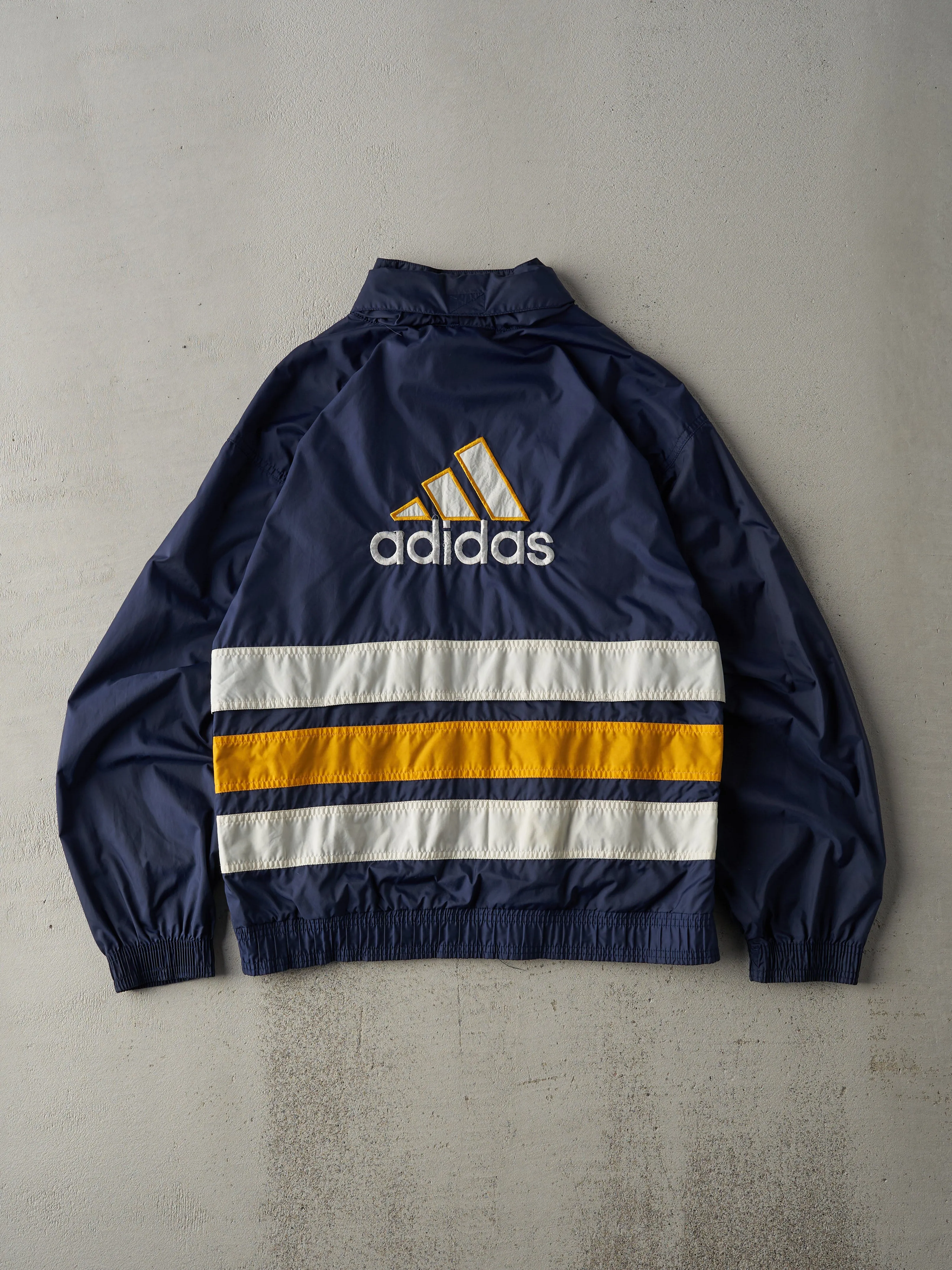 トップス adidas 90s Track Jacket - Silver x Navy adidas 90s Track Jacket Men's Small Navy light grey