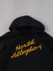 Vintage 90s Faded Black North Allegheny Russell Athletic Hoodie (M) sold by Rebalance Vintage