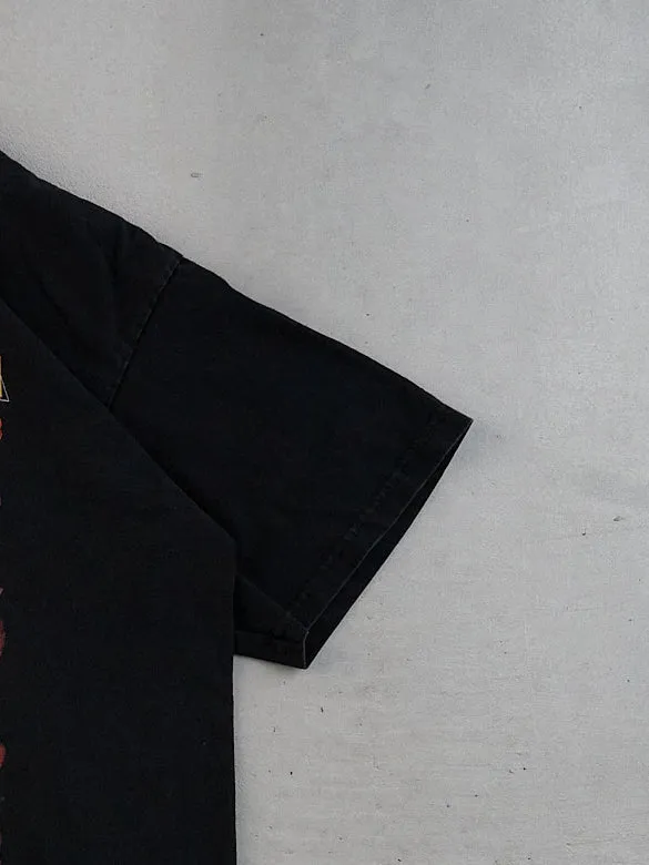 Vintage Y2k Black Monster Jam World Tour Graphic Tee (M) sold by Rebalance Vintage product image thumbnail 5