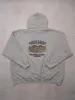 Vintage '09 Grey Harley Davidson Edmonton AB Hoodie (XXL) sold by Rebalance Vintage