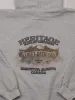 Vintage '09 Grey Harley Davidson Edmonton AB Hoodie (XXL) sold by Rebalance Vintage