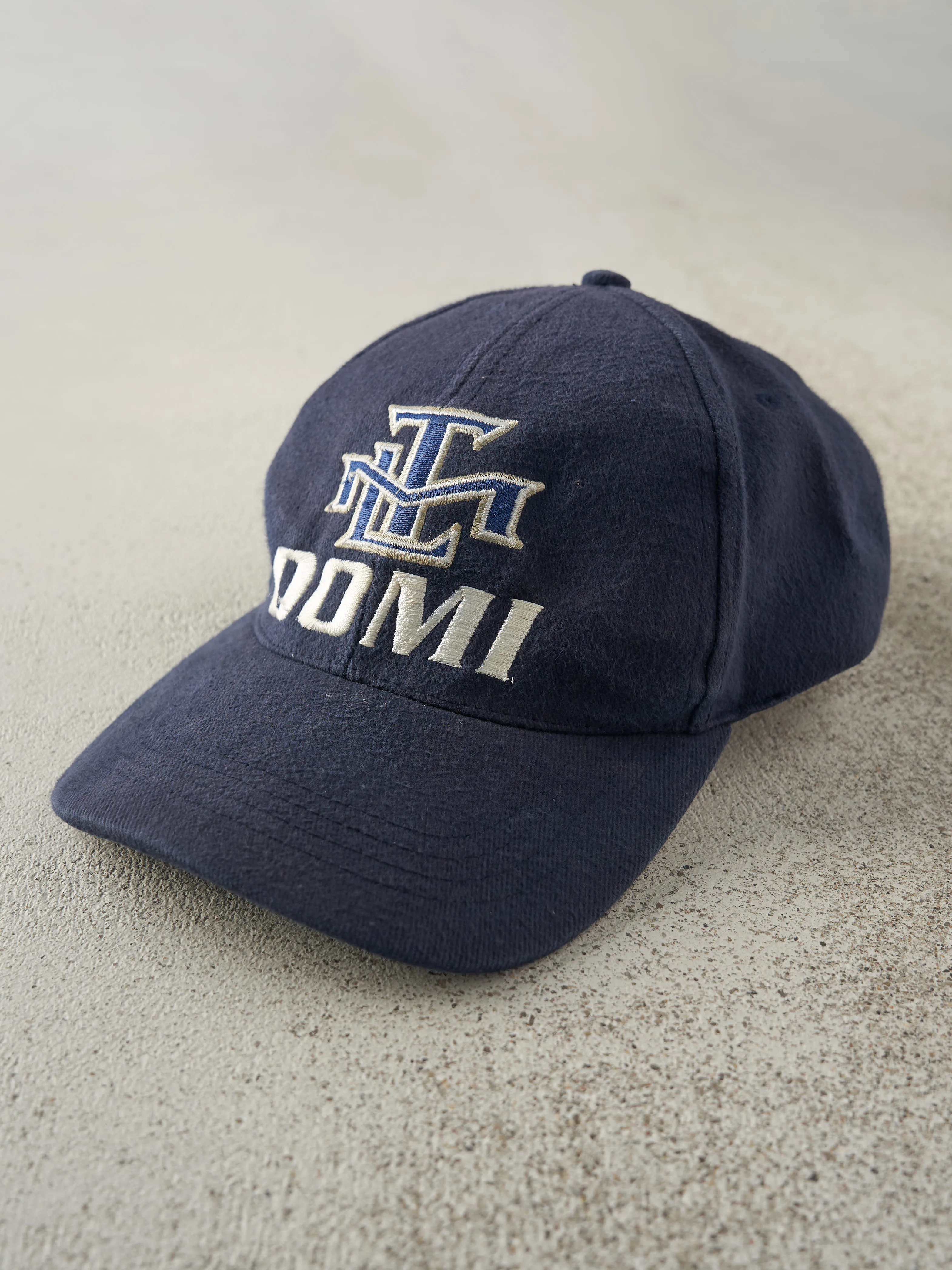 Vintage Y2K Navy Blue Toronto Maple Leafs Domi Velcro Back Hat sold by Rebalance Vintage product image thumbnail 2