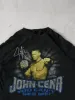 Vintage Y2K Black John Cena You Can't See Me! Graphic Tee (M) sold by Rebalance Vintage