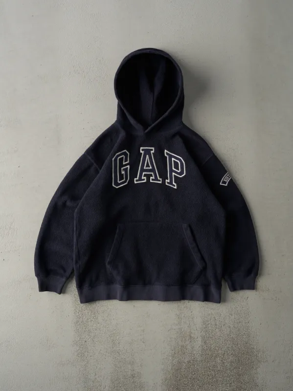 Vintage Y2K Navy Blue Gap Fleece Hoodie (M) sold by Rebalance Vintage