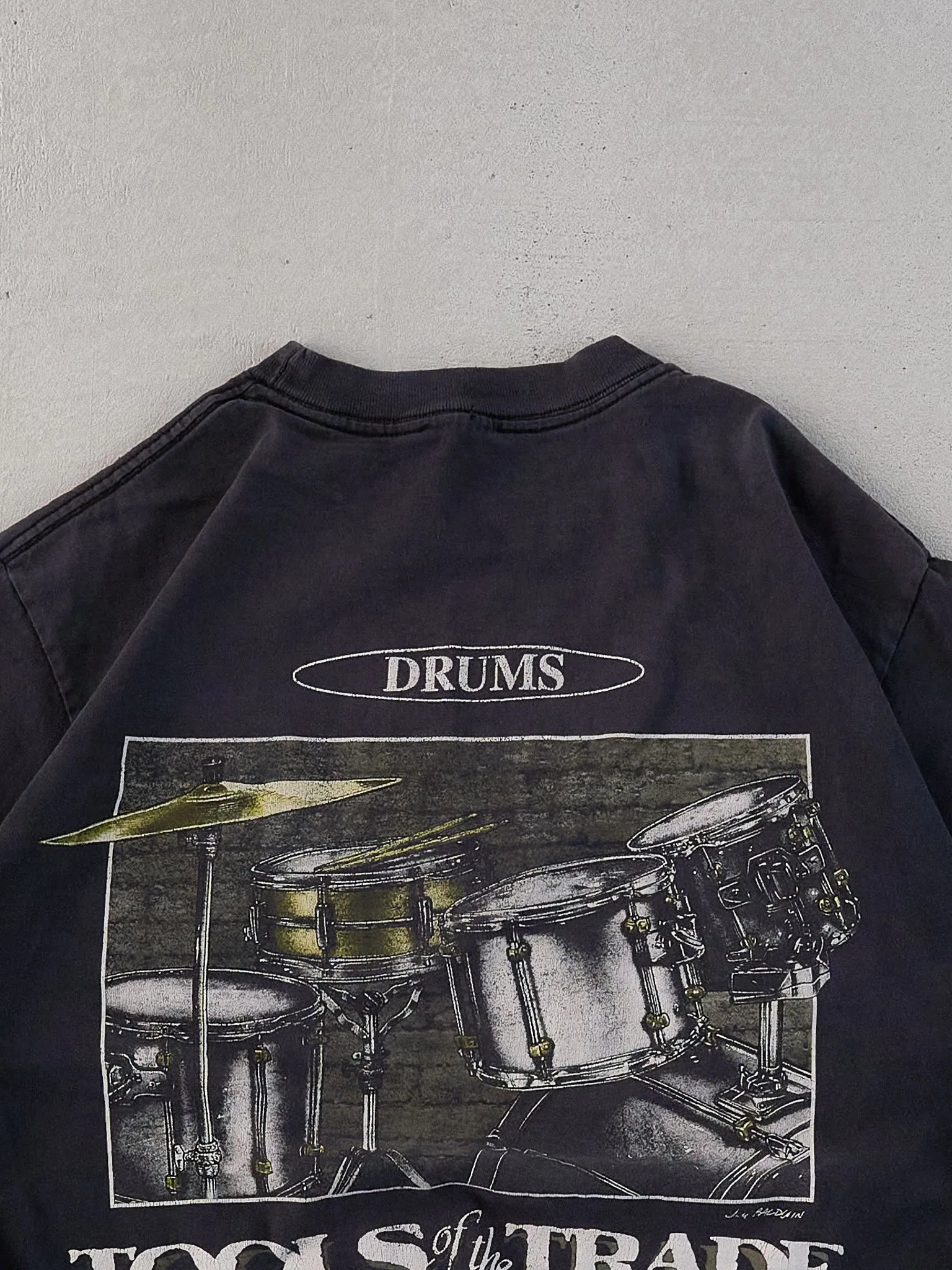 Vintage 90s Black Toolstrade Graphic Tee (S) sold by Rebalance Vintage product image thumbnail 4