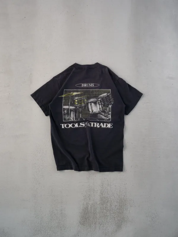 Vintage 90s Black Toolstrade Graphic Tee (S) sold by Rebalance Vintage
