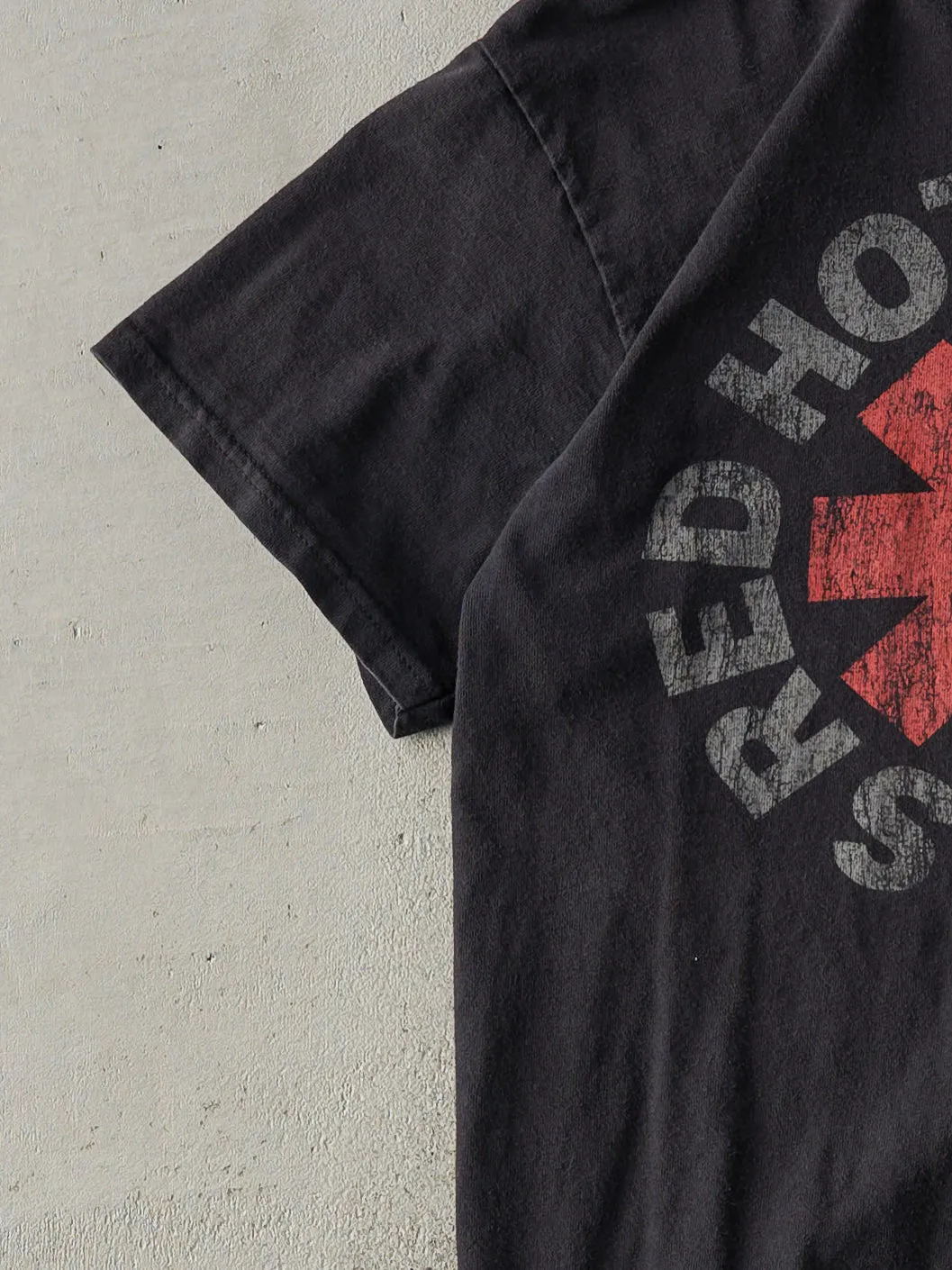 Vintage Y2K Faded Black Red Hot Chili Peppers Tee (XS) sold by Rebalance Vintage product image thumbnail 3