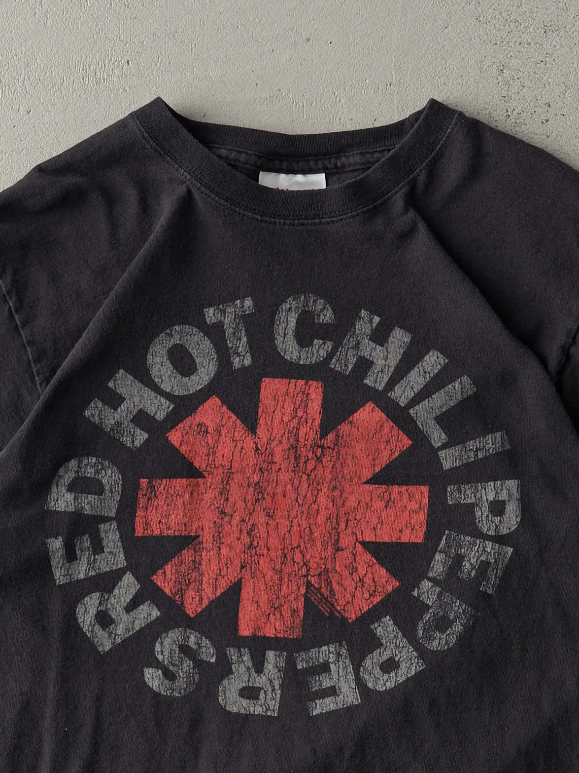 Vintage Y2K Faded Black Red Hot Chili Peppers Tee (XS) sold by Rebalance Vintage product image thumbnail 2