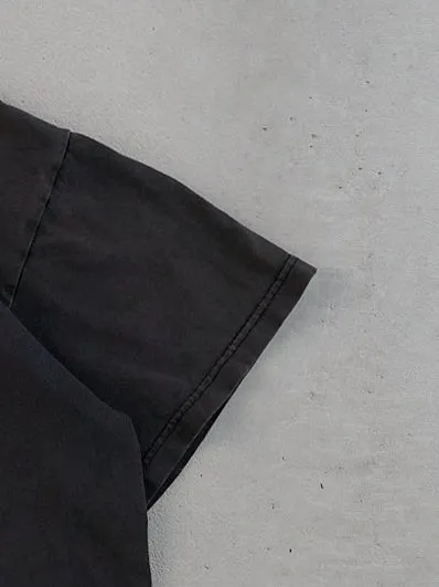 Vintage 90s Washed Black Tommy Hilfiger Athletics Tee (S) sold by Rebalance Vintage product image thumbnail 3