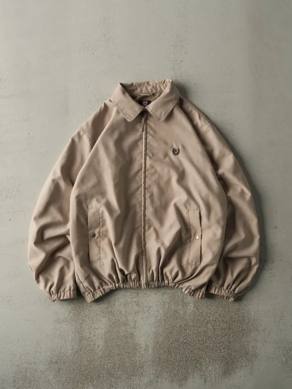 Vintage 90s Beige Chaps by Ralph Lauren Harrington Jacket (M) sold by Rebalance Vintage