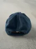 Vintage 90s Slate Blue & Yellow Nike Velcro Back Hat sold by Rebalance Vintage