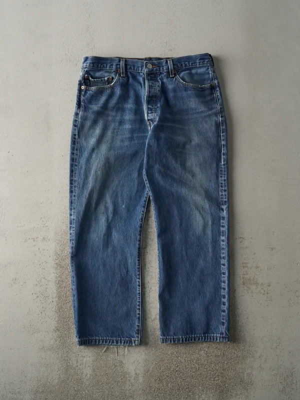 Vintage 90s Dark Wash Levi's 501 Jeans (36x27.5) sold by Rebalance Vintage