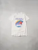 Vintage 98' White "Come See The Future" Singled Stitched Graphic Tee (XS) sold by Rebalance Vintage